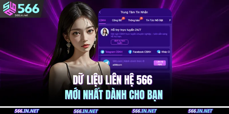 Dữ liệu liên hệ 566 mới nhất dành cho bạn